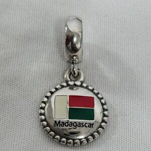 Pandora MAGADASCAR Exclusive Charm Pendant, S925 Silver Jewelry